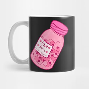 Love pills love sick Valentine’s Day design Mug